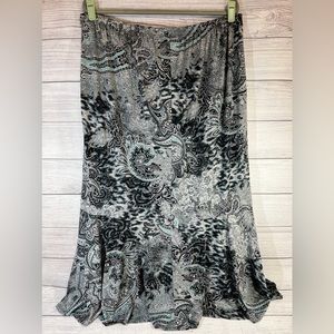 AVENUE MAXI Hi/lo SKIRT
